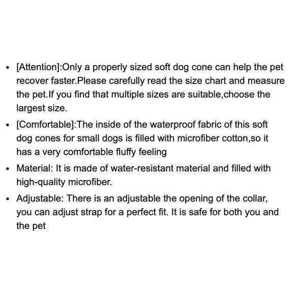 POP DUCK Dog Cone – XL Blue Soft Recovery Collar, Alternative After Surgery - Picture 8 of 8